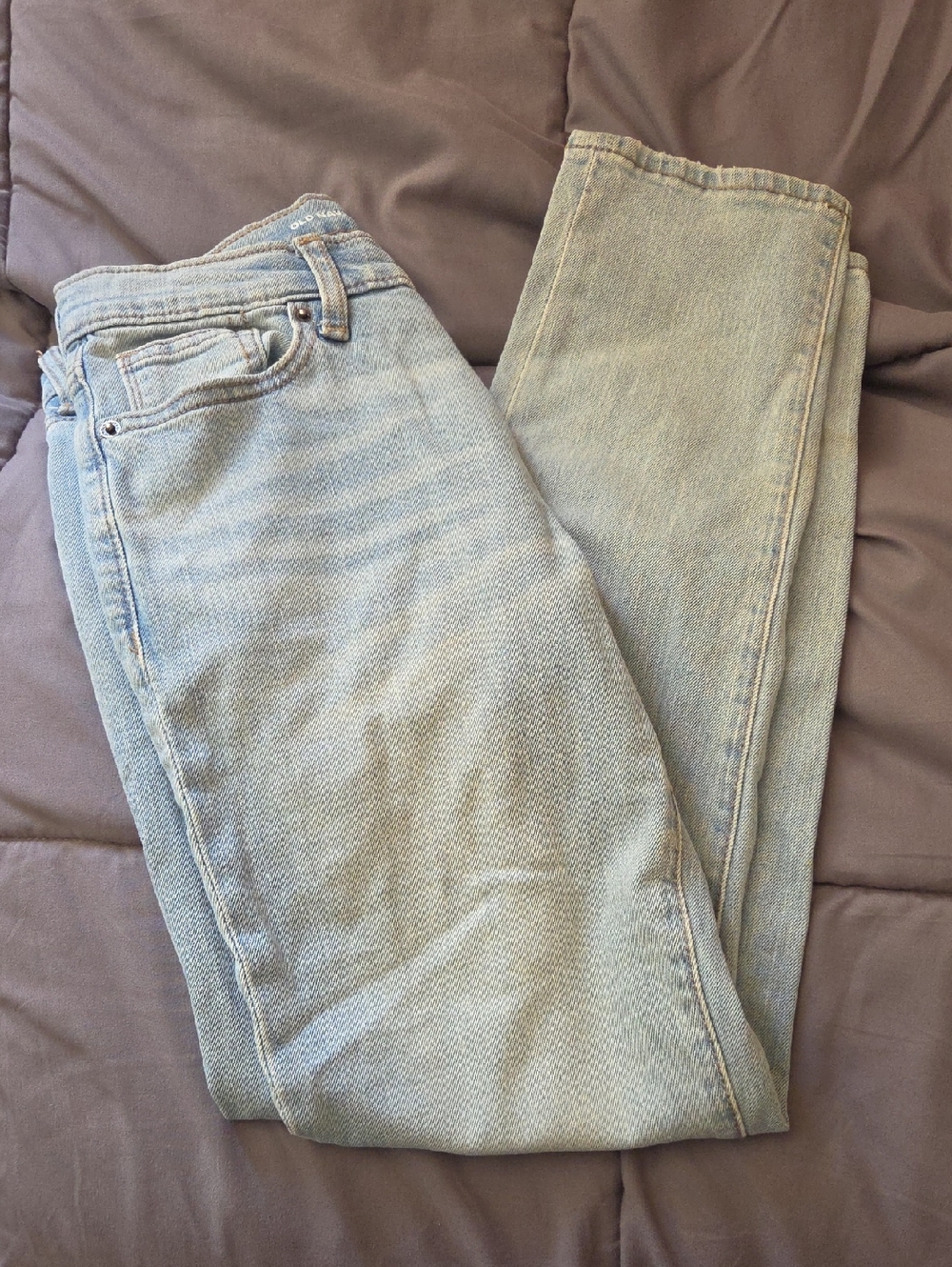 Old Navy Light Blue Tapered Denim Jeans